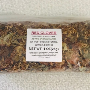 Organic Red Clover Blossom Tea 2oz