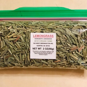 Verslaafd schaal Eenzaamheid Organic Lemongrass Tea - Etsy