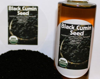 Organic Black Cumin Seed and Oil Set