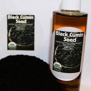 Organic Black Cumin Seed And Black Cumin Seed Oil Set