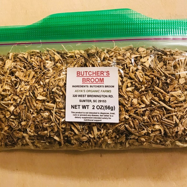 Organic Butcher’s Broom Root Tea