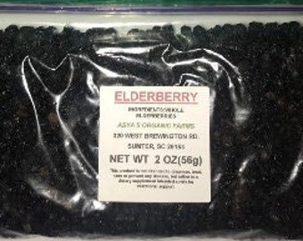 Organic Elderberry Tea/Dried Berries
