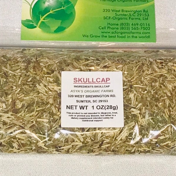 Organic Skullcap Tea 1 oz