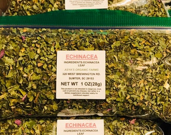 Organic Echinacea Leaf Tea