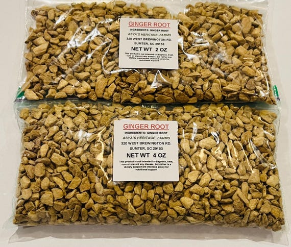 Ginger Root Tea 2oz or 4oz
