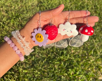 Cute Tea Infusers | Happy Flower | Strawberry | Happy Cloud |  Mushroom