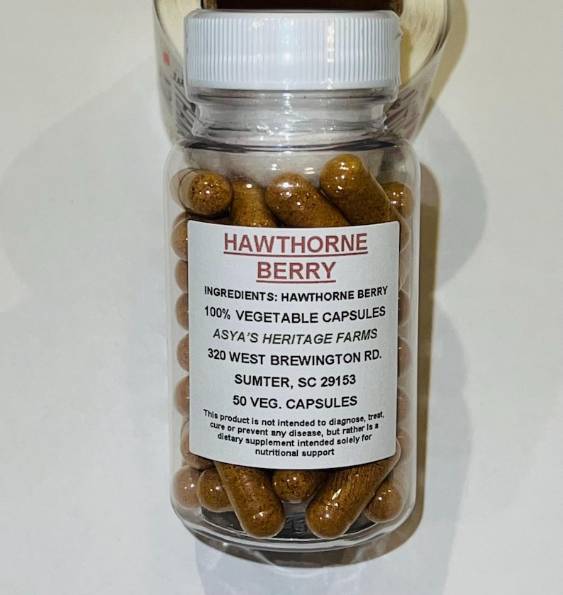 Hawthorn Berry 50 500mg Veg.Caps Bild 1