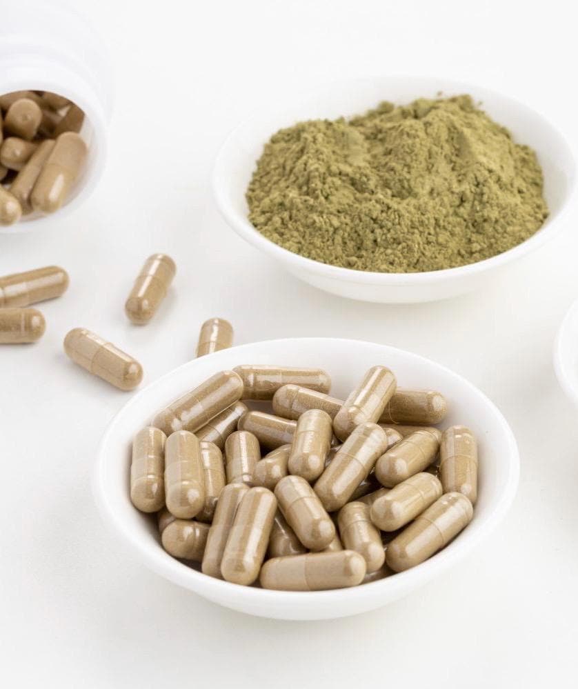 Organic Gymnema Sylvestre 50 500mg Vegan Capsules + Free Shipping