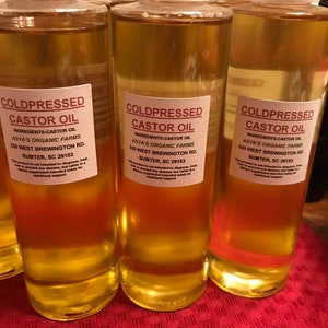 Organic Cold Pressed Castor Oil image 2