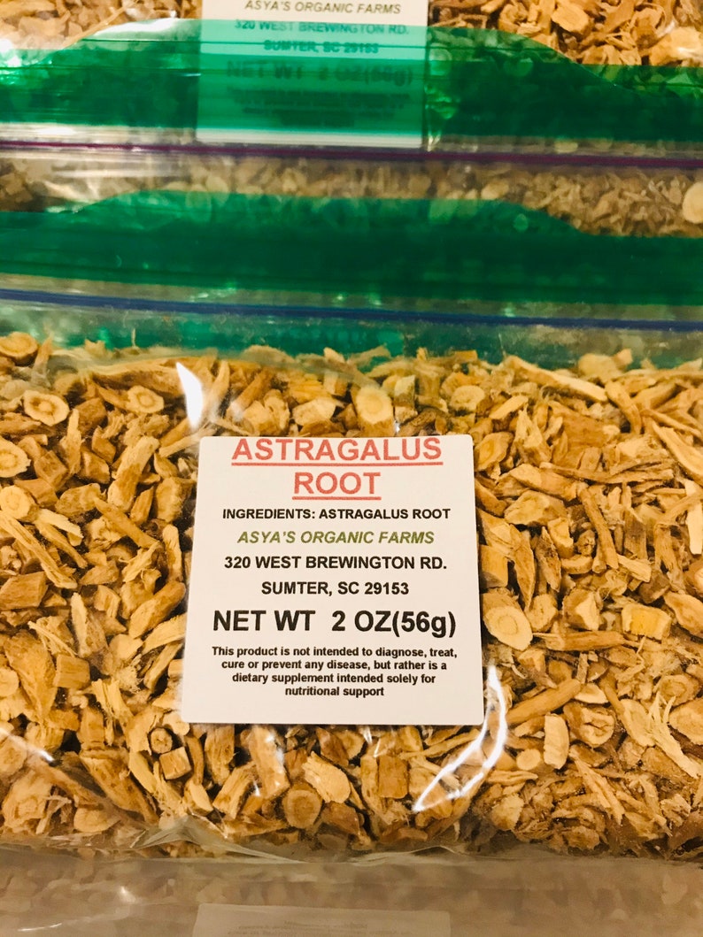 Organic Astragalus Root Tea Etsy