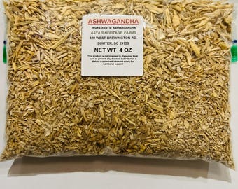Ashwagandha Root Tea 4oz | Herbal Tea