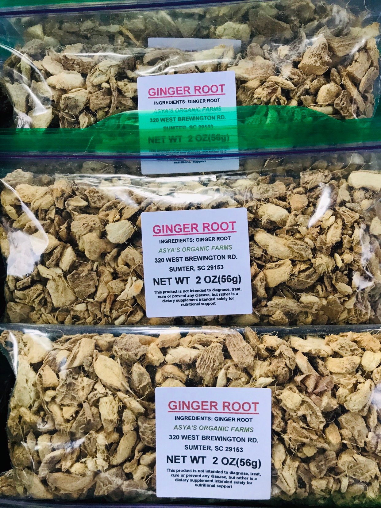 Organic Ginger Root Tea