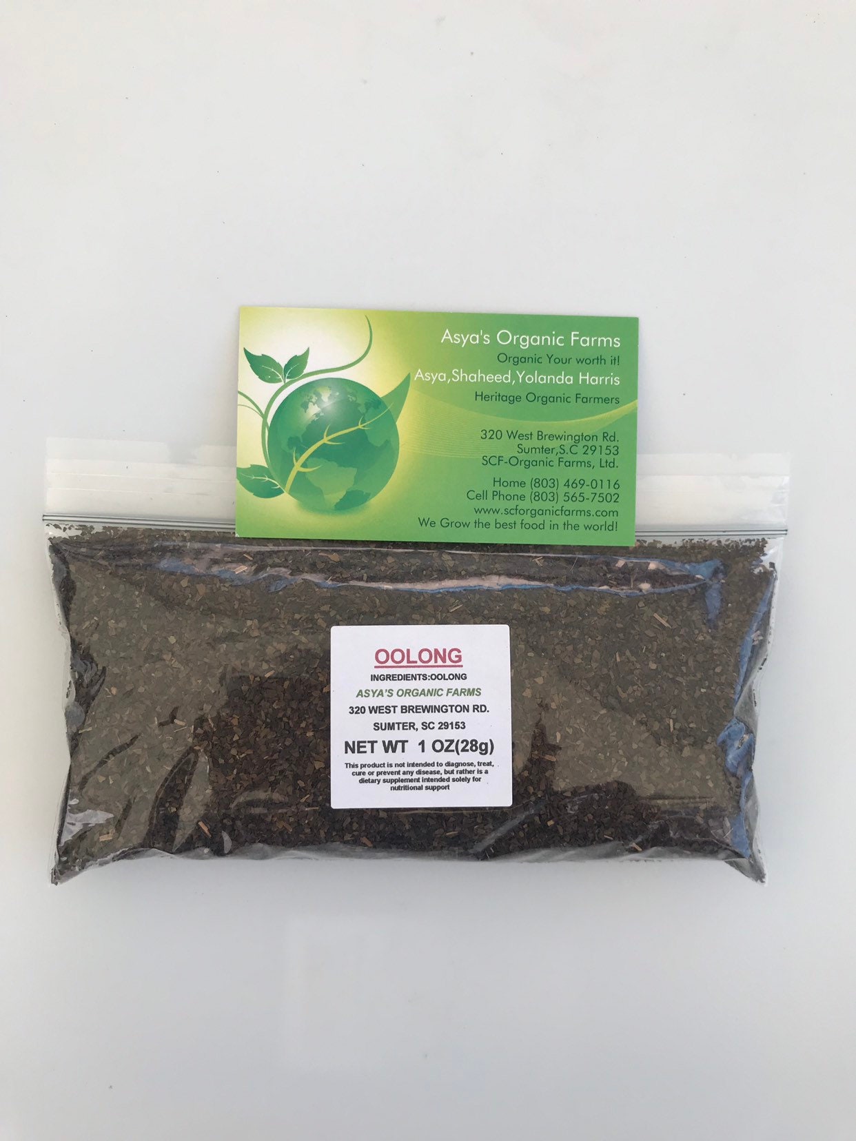 Organic Oolong Tea 1 oz