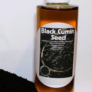 Aceite de semilla de comino negro 4oz imagen 1