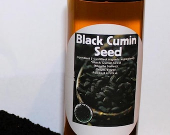 Black Cumin Seed Oil 4oz
