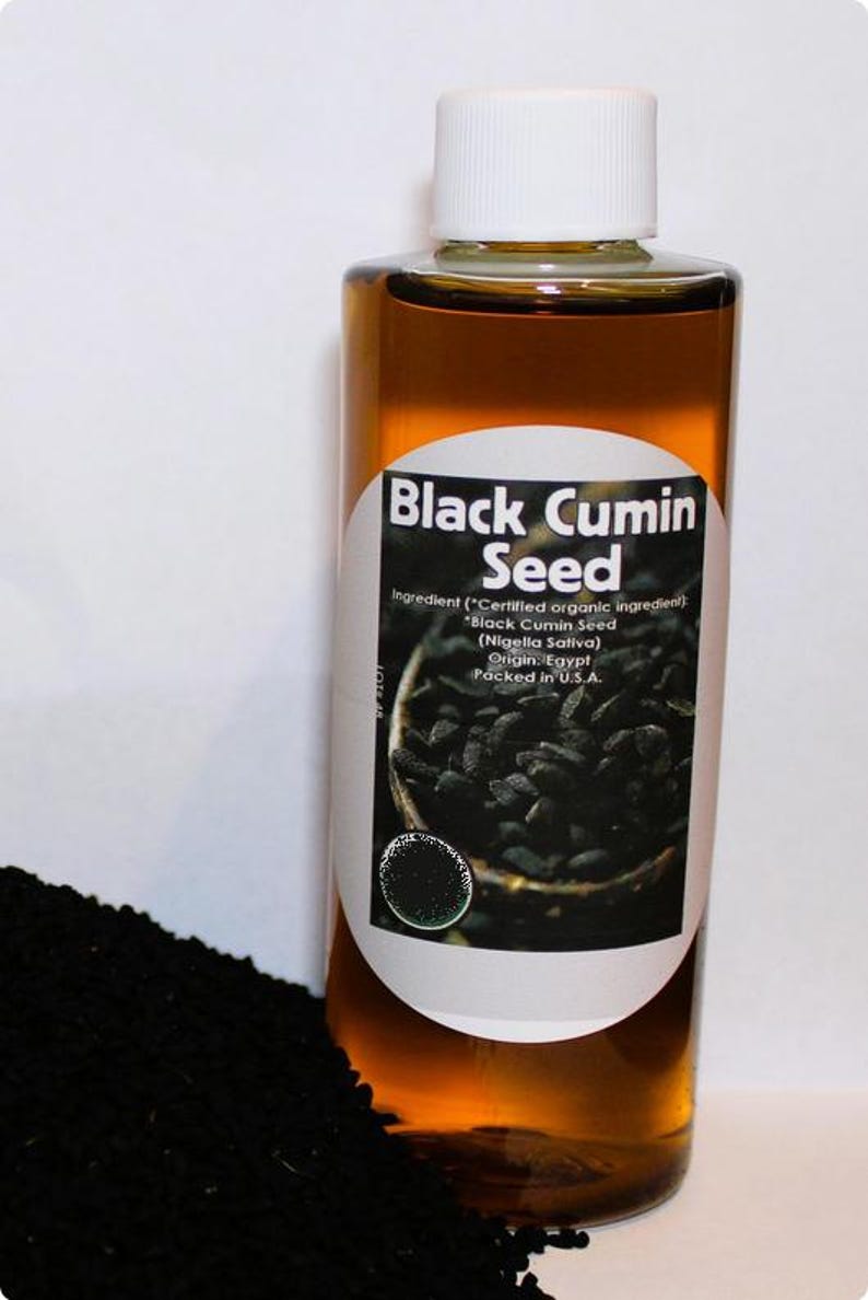 Aceite de semilla de comino negro 4oz imagen 1