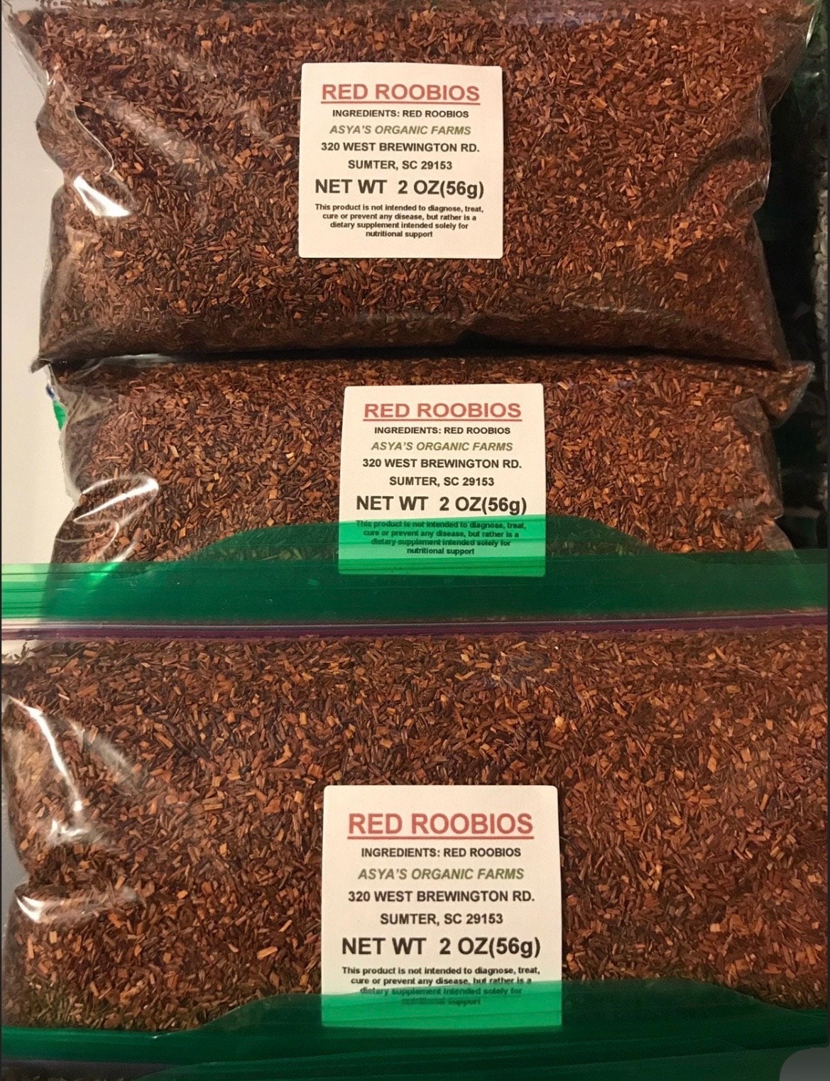 Organic Red Rooibos Tea 4 oz