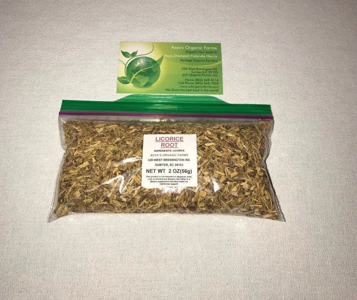 Organic Licorice Root Tea