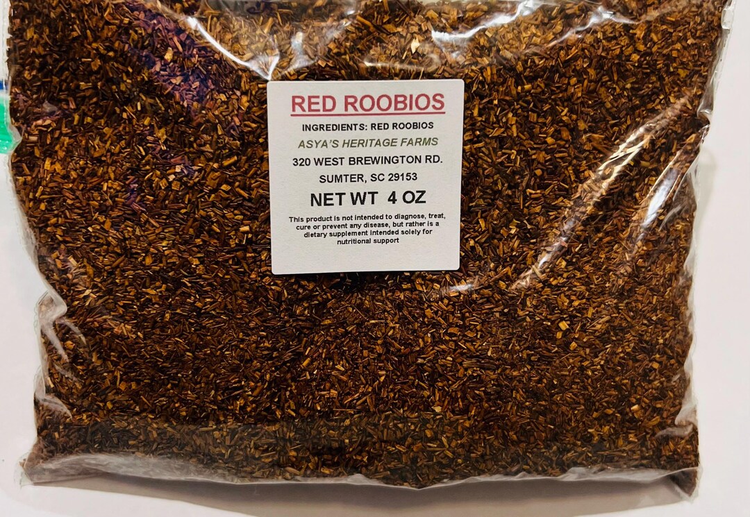 Red Rooibos Tea 4 Oz | Herbal Tea - Etsy