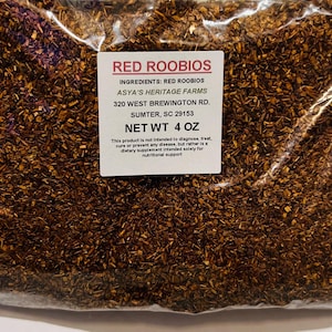 Red Rooibos Tea 4 oz | Herbal Tea