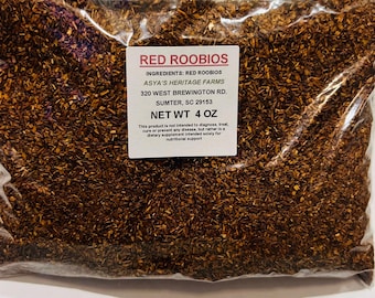 Red Rooibos Tea 4 oz | Herbal Tea