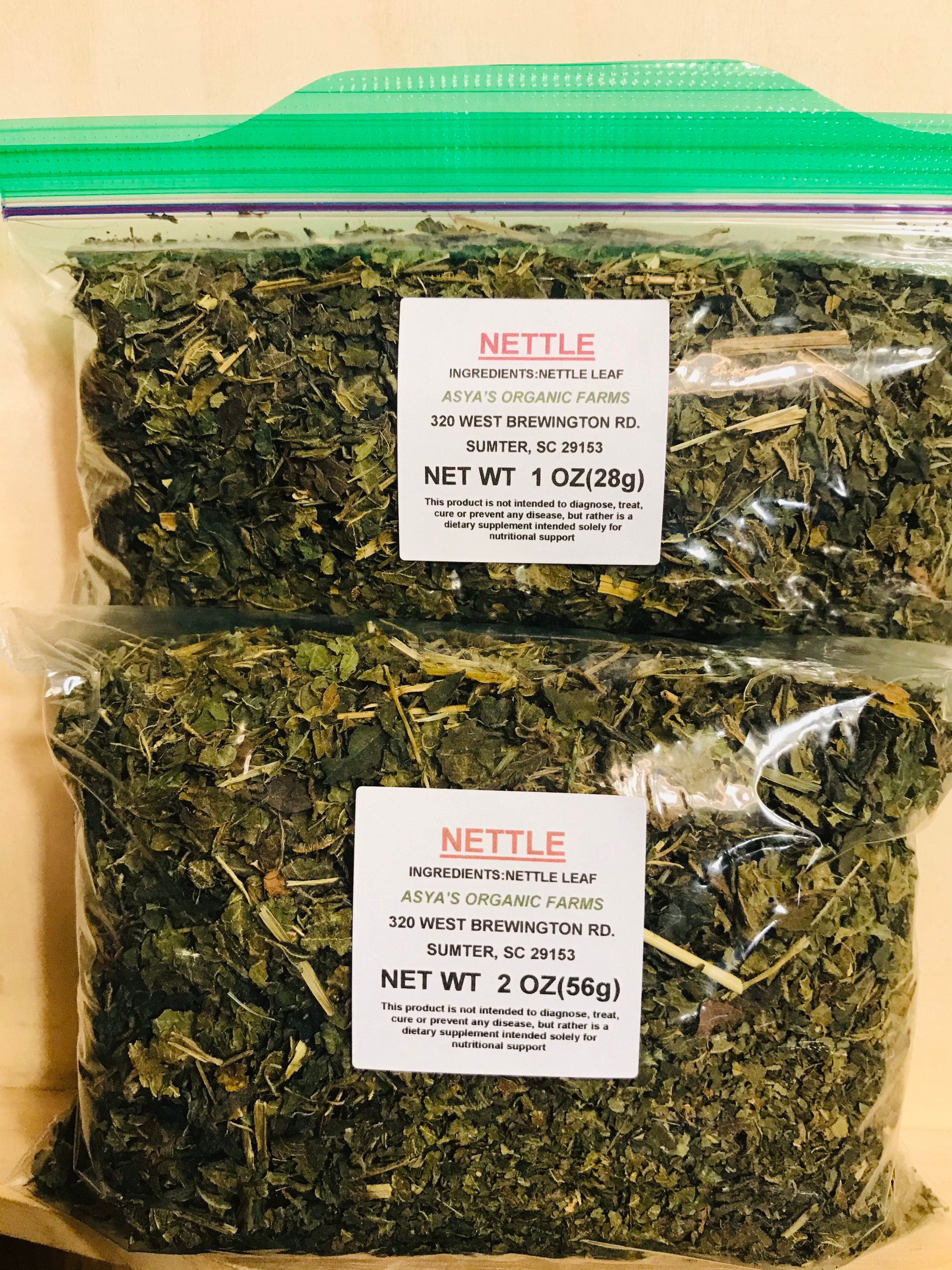 Organic Nettle Leaf Tea Etsy UK