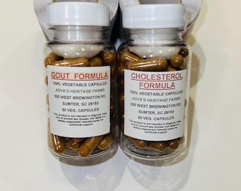 Cholesterol & G0ut Formula Combo