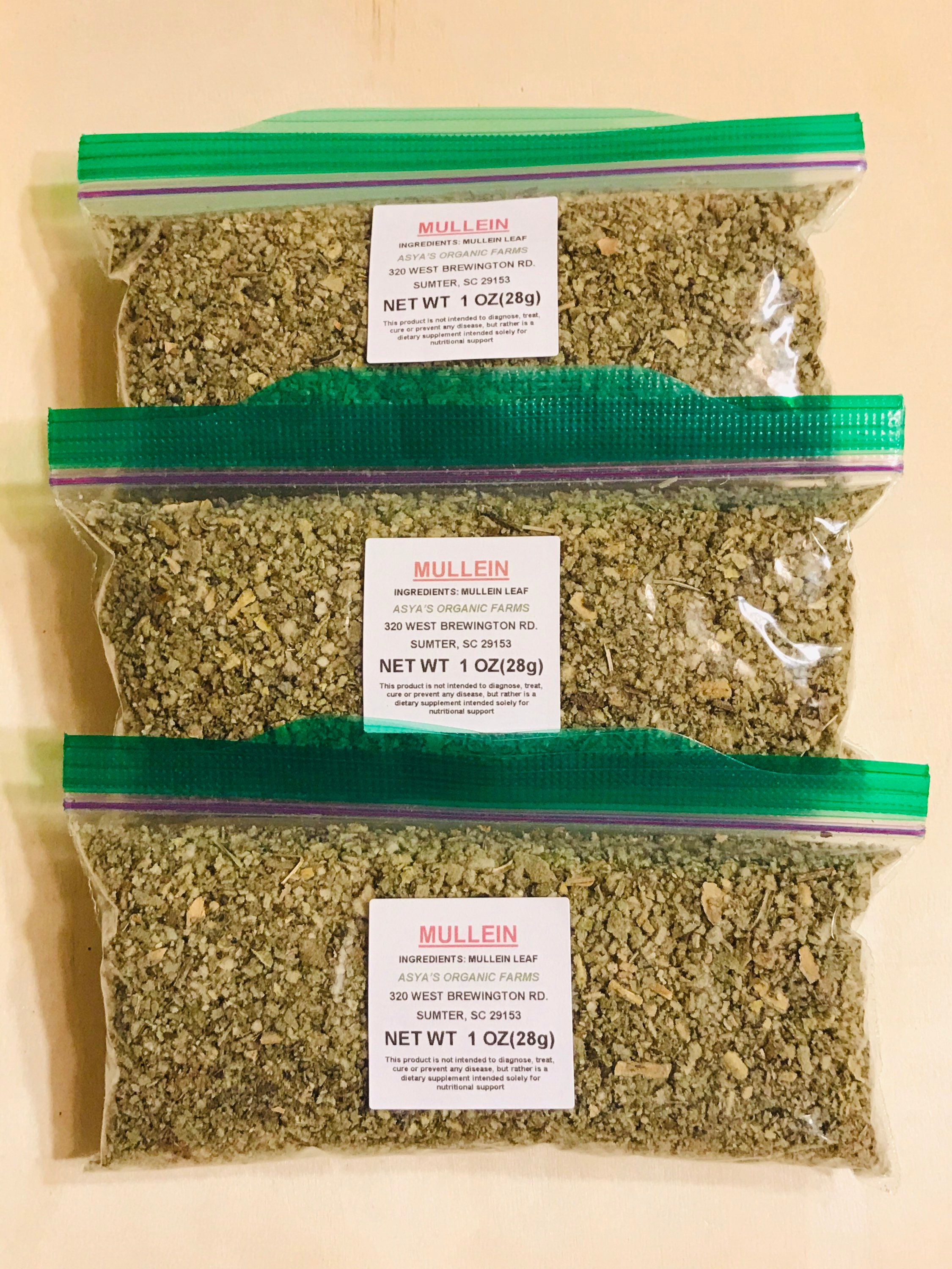 Organic Mullein Leaf Tea