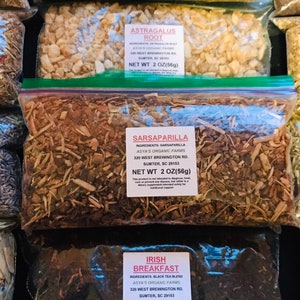 Sarsaparilla Root Tea 4oz