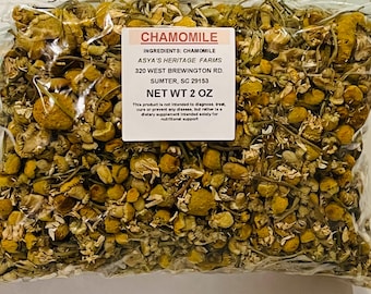 Chamomile Tea/flowers 1oz or 2oz