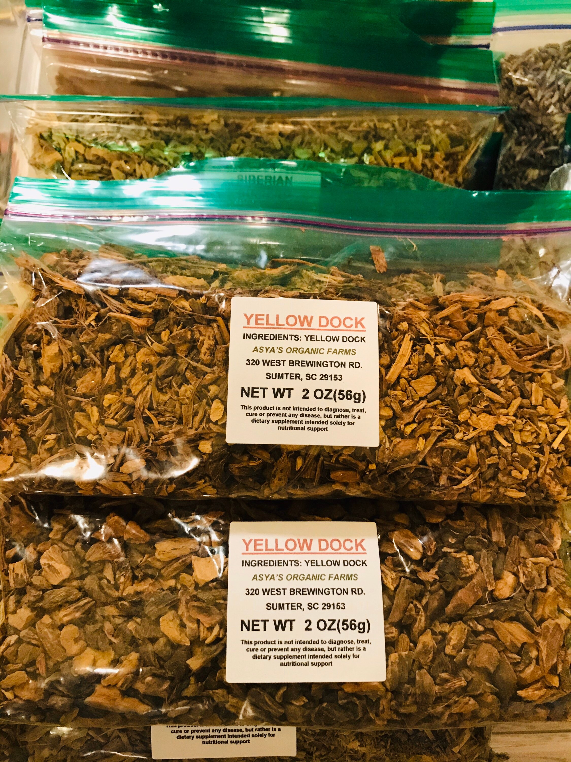 Yellow Dock Root Tea