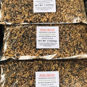 Organic Irish Moss/Sea Moss 4oz