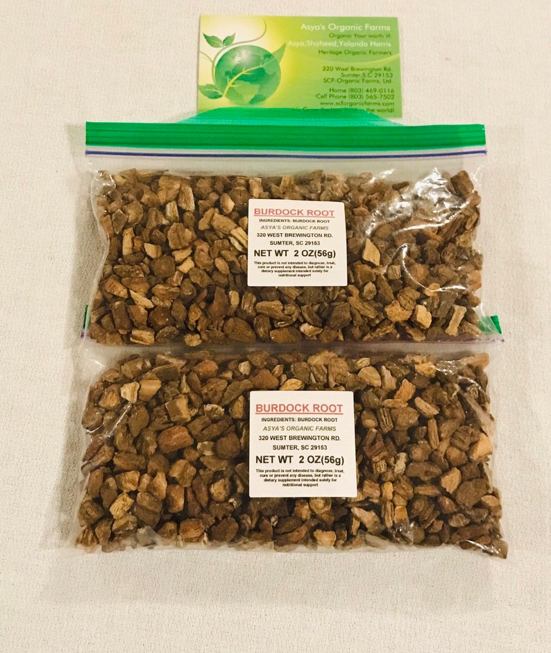 Organic Burdock Root Tea - Etsy