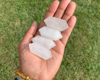 Clear Quartz Double Terminated Point | Home Decor | Crystal and Stones