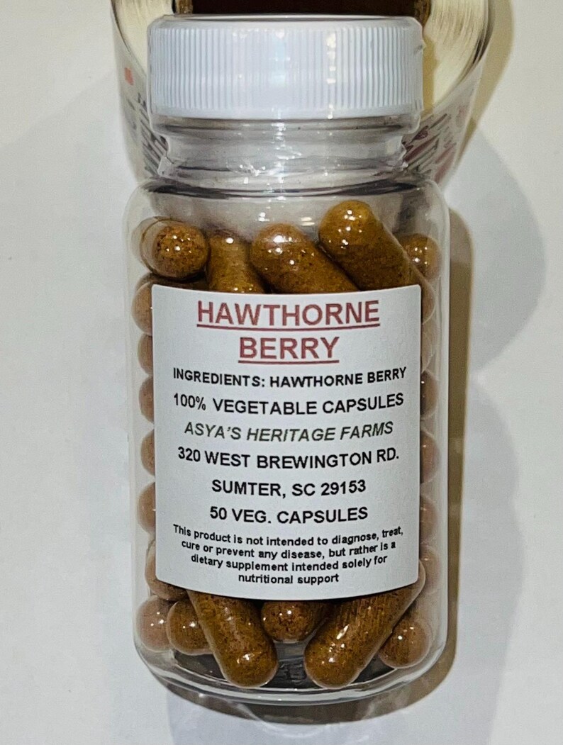 Hawthorn Berry 50 500mg Veg.Caps Bild 3