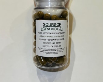 Sauerampfer (Graviola) 50 500 mg Vegane Kapseln