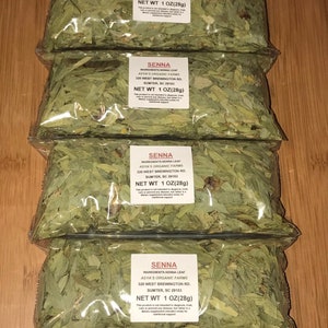 Organic Senna Leaf Tea 2oz