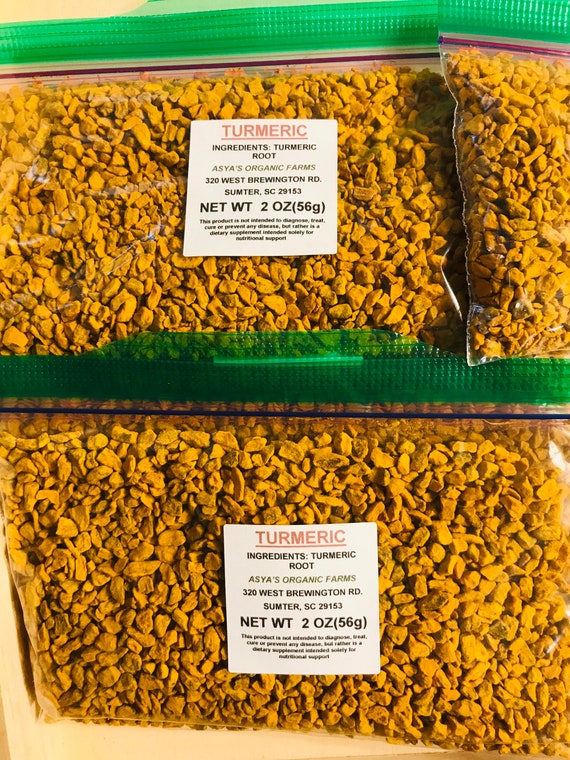 Organic Turmeric Root Tea Etsy