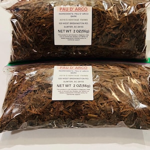 Pau d'arco schorsthee 2 oz of 4 oz