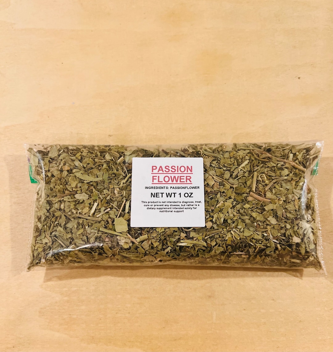 Organic passion flower leaf tea etsy