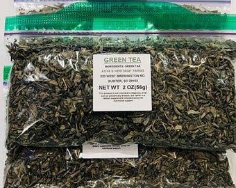 Green Tea 1oz or 2oz