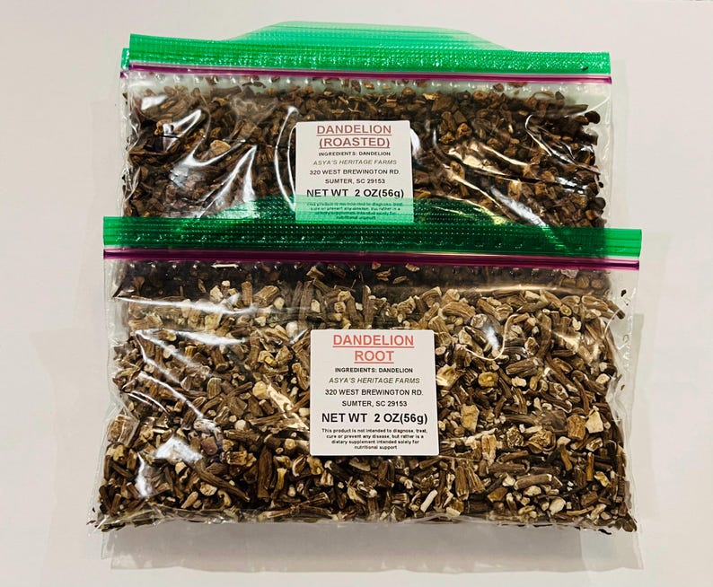 Dandelion Root Tea 2oz Set image 1