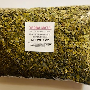 Organic Yerba Mate Tea 4oz