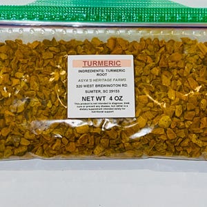 Té de raíz de cúrcuma (corte de raíz de té)