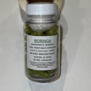 Moringa 50 500mg Veg.Caps + Free Shipping