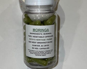 Moringa 50 500mg Veg.Caps + Free Shipping