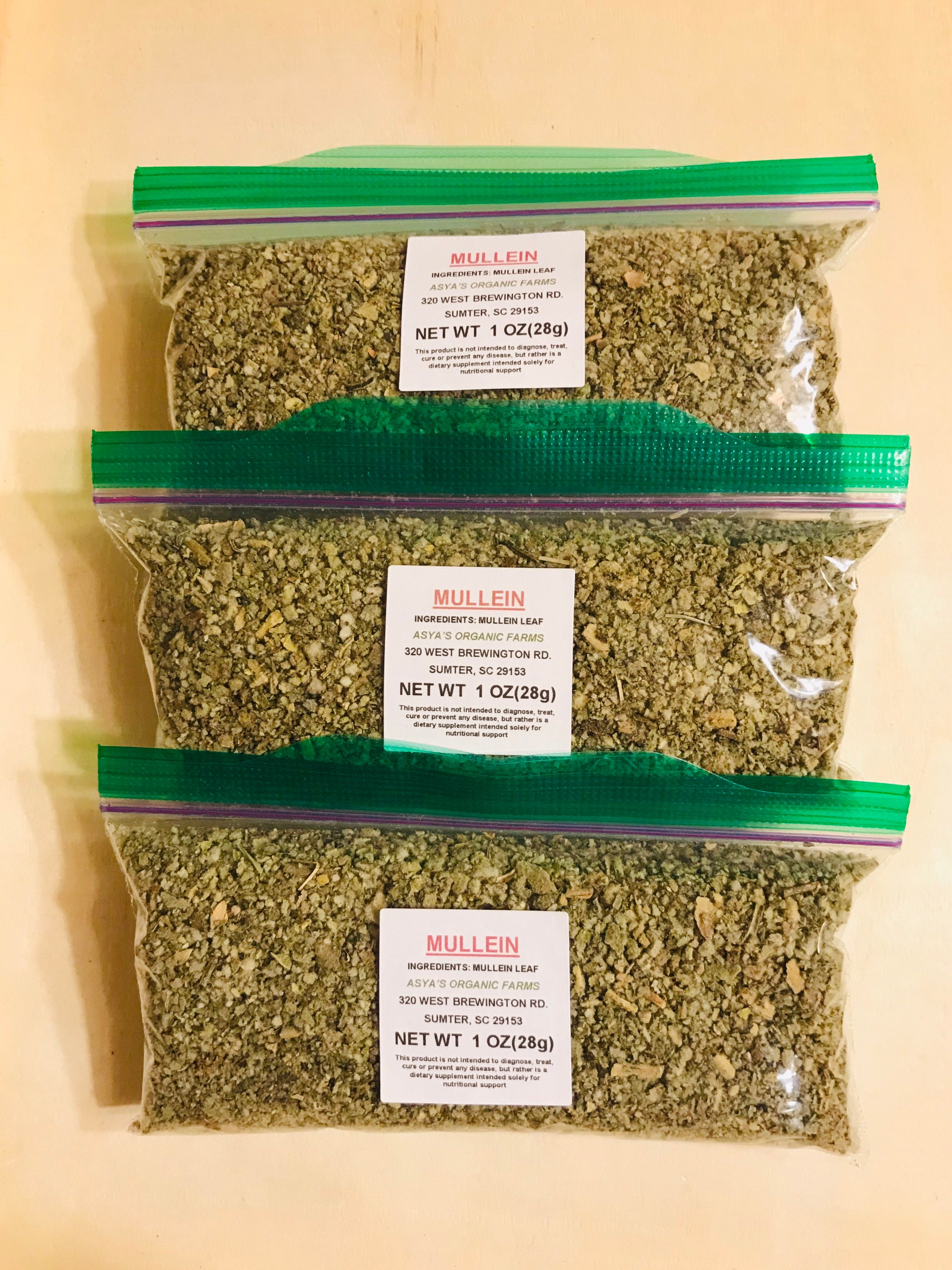 Organic Mullein Leaf Tea Etsy Canada