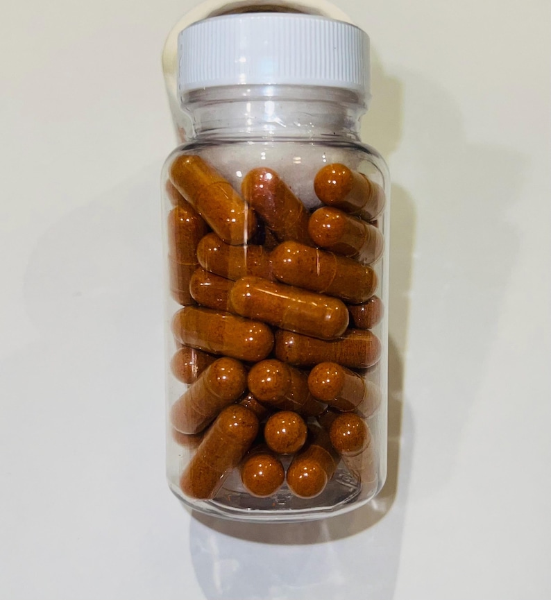 Cayenne Pepper 50 500mg Vegan Capsules + Free Shipping image 4