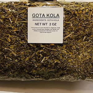 Gotu Kola bladthee 1oz of 2oz