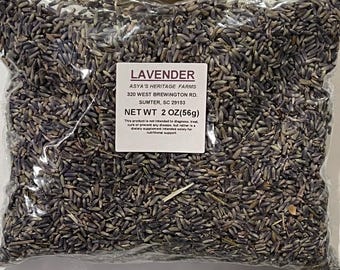 Lavender Tea/flowers 2oz